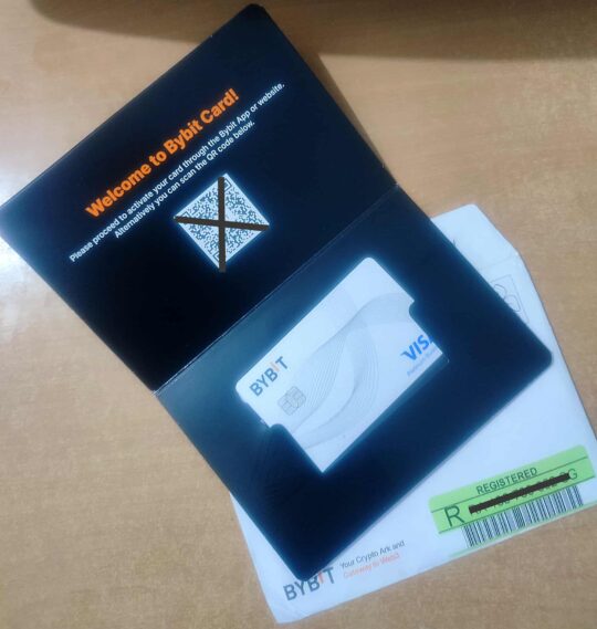 Bybit Card Visa crypto payment card and cashback rewards