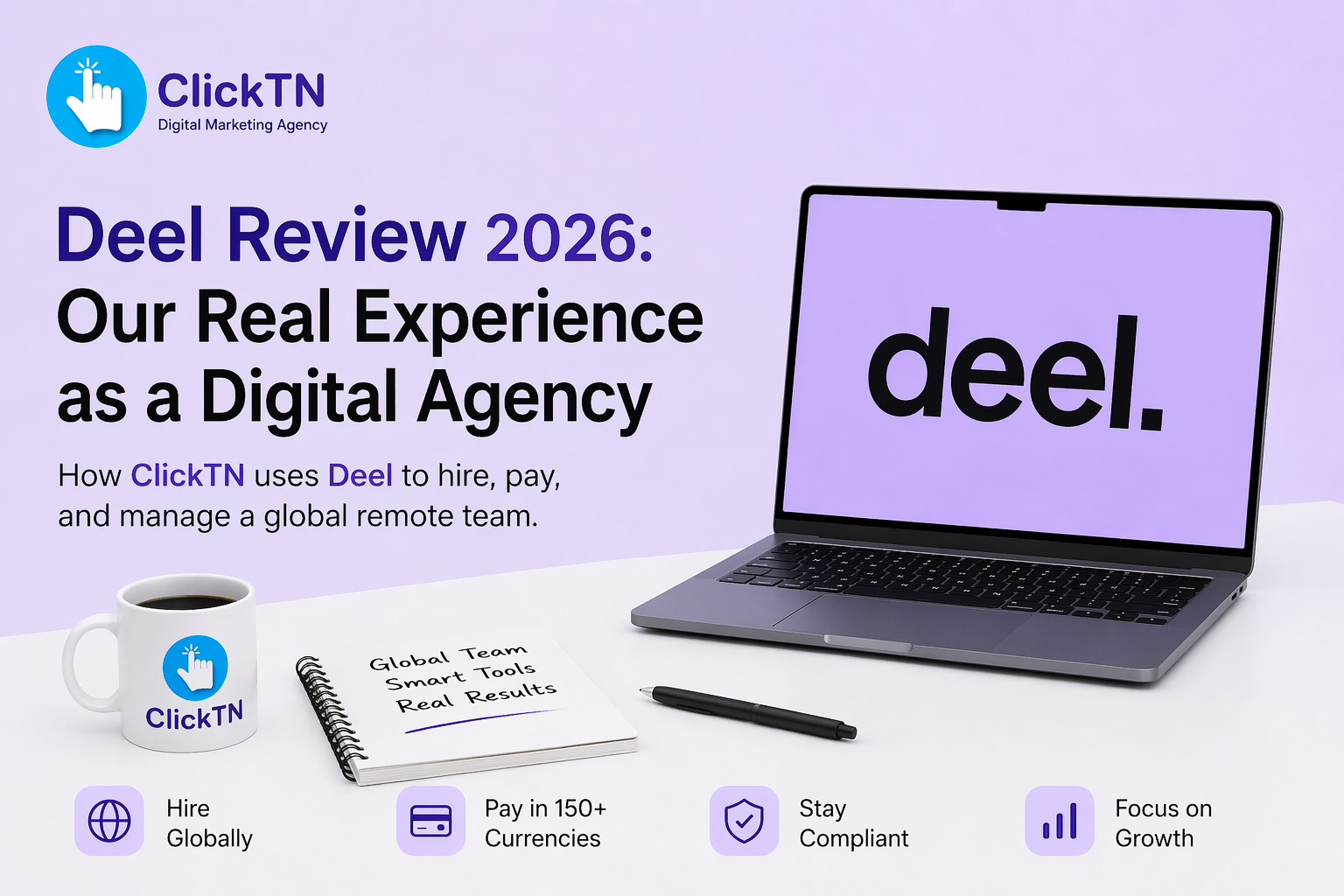 Deel — Global Hiring & Affiliate Partnership 1 ClickTN and Deel partnership