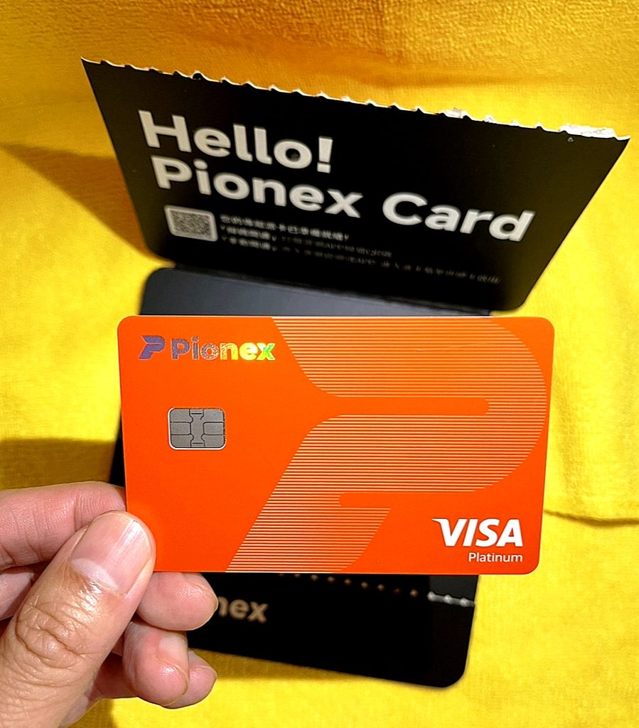 Pionex Card for USDT payments
