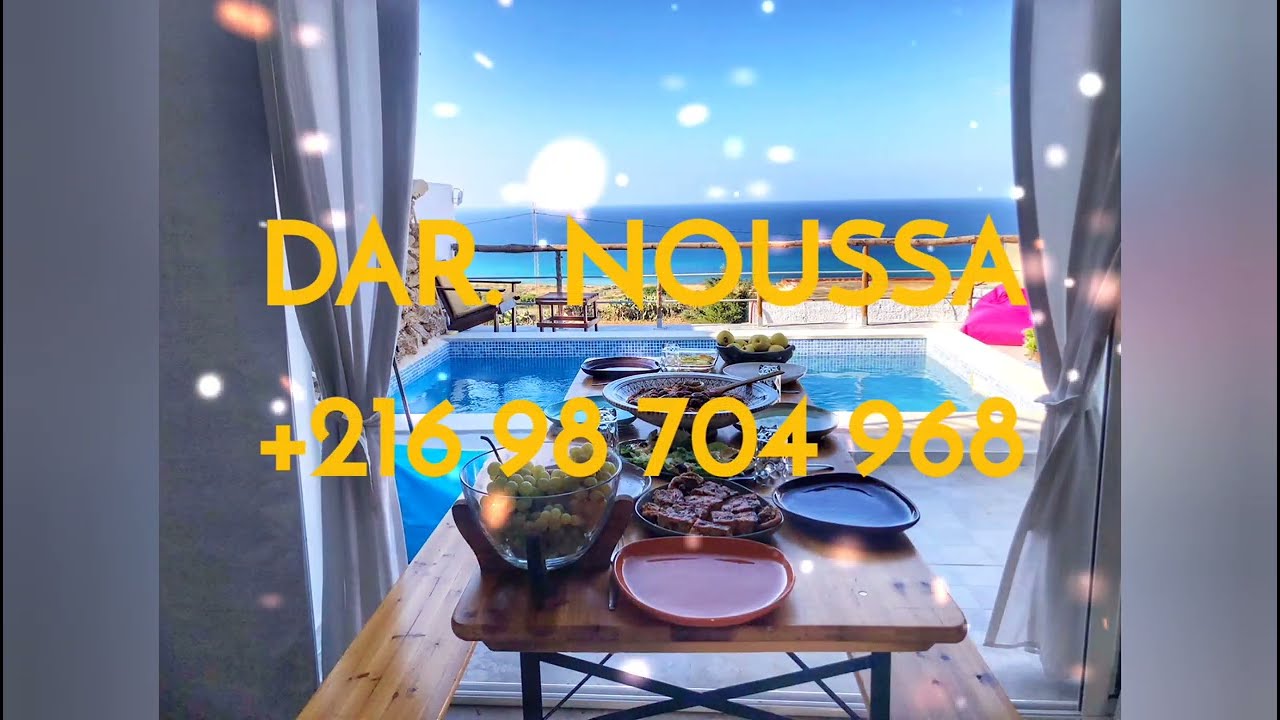 Dar Noussa guest house with pool, sea view and surrounding nature — ClickTN case study