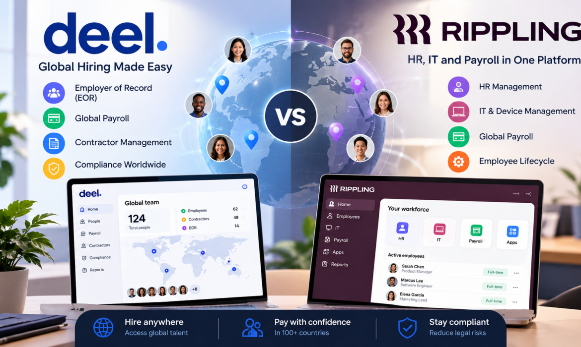 Deel vs. Rippling (2026): Pricing, EOR, Global Payroll & Contractor Management
