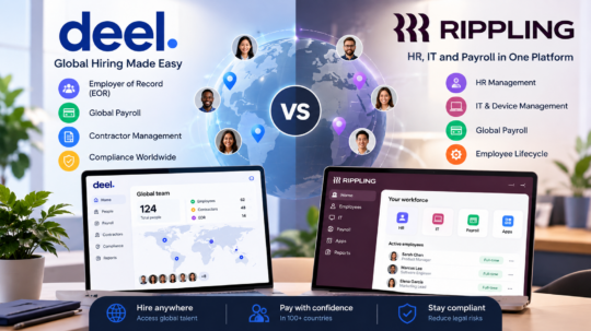 Deel vs. Rippling (2026): Pricing, EOR, Global Payroll & Contractor Management
